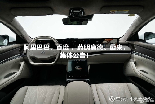 阿里巴巴	、百度 、药明康德、蔚来，集体公告！-第2张图片