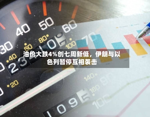 油价大跌4%创七周新低，伊朗与以色列暂停互相袭击-第2张图片