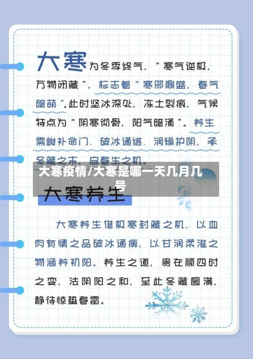大寒疫情/大寒是哪一天几月几号