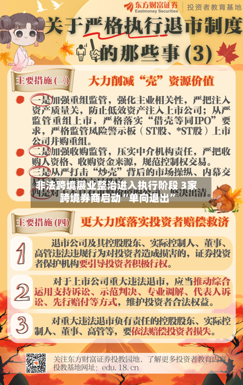 非法跨境展业整治进入执行阶段 3家跨境券商启动“单向退出”