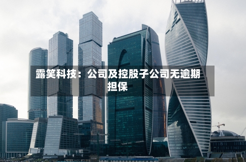 露笑科技：公司及控股子公司无逾期担保