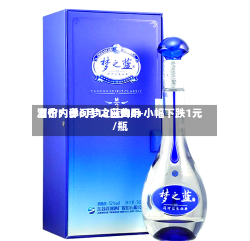 酒价内参6月15日费用
发布:洋河梦之蓝M6+小幅下跌1元/瓶-第2张图片