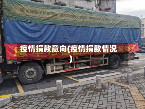疫情捐款意向(疫情捐款情况)