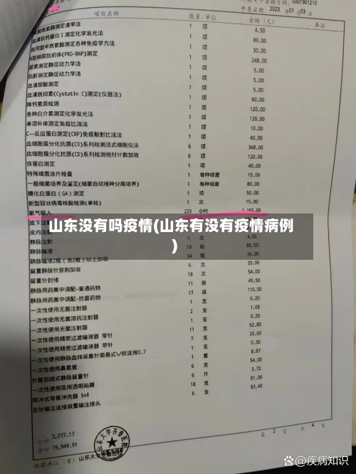 山东没有吗疫情(山东有没有疫情病例)-第2张图片