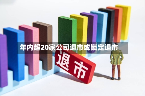 年内超20家公司退市或锁定退市