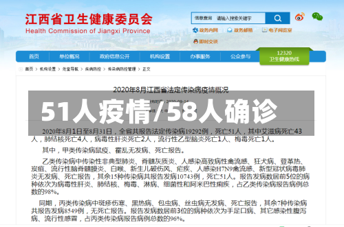 51人疫情/58人确诊