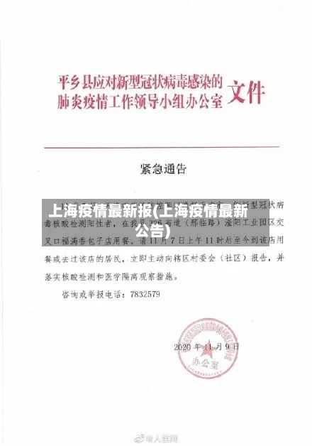 上海疫情最新报(上海疫情最新公告)-第2张图片