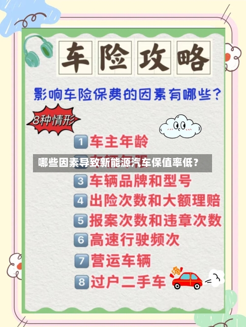 哪些因素导致新能源汽车保值率低？