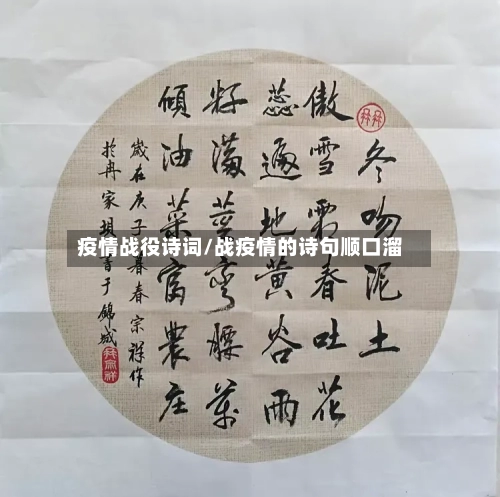 疫情战役诗词/战疫情的诗句顺口溜-第3张图片