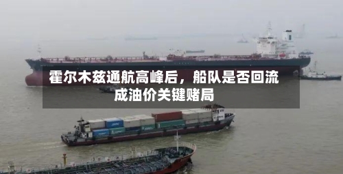 霍尔木兹通航高峰后，船队是否回流成油价关键赌局