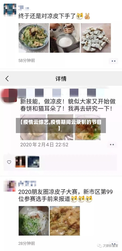 【疫情云综艺,疫情期间云录制的节目】-第2张图片
