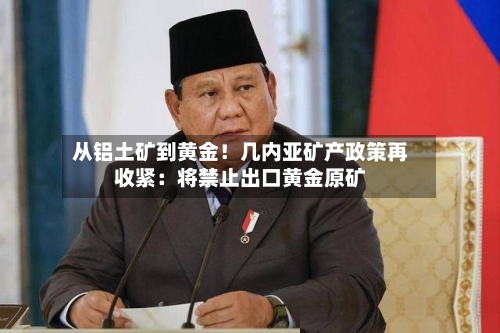 从铝土矿到黄金!几内亚矿产政策再收紧:将禁止出口黄金原矿-第2张图片