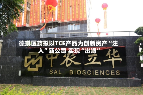 德琪医药拟以TCE产品为创新资产“注入”新公司 实现“出海”-第2张图片