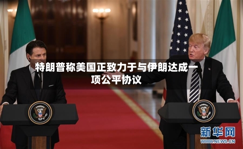 特朗普称美国正致力于与伊朗达成一项公平协议-第3张图片