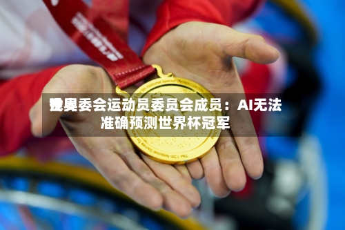 世界残奥委会运动员委员会成员：AI无法准确预测世界杯冠军-第3张图片