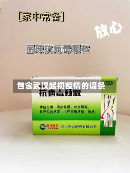 包含武汉起初疫情的词条