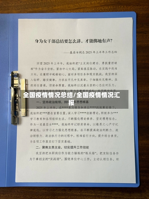 全国疫情情况总结/全国疫情情况汇报