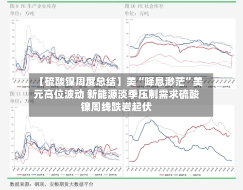 【硫酸镍周度总结】美“降息渺茫”美元高位波动 新能源淡季压制需求硫酸镍周线跌岩起伏