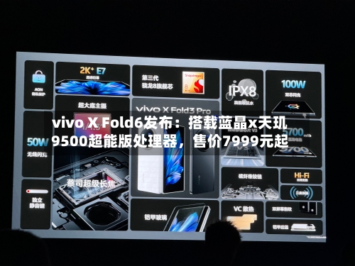 vivo X Fold6发布：搭载蓝晶x天玑9500超能版处理器	，售价7999元起-第2张图片