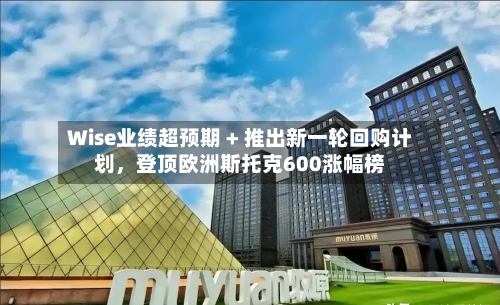 Wise业绩超预期 + 推出新一轮回购计划，登顶欧洲斯托克600涨幅榜-第3张图片