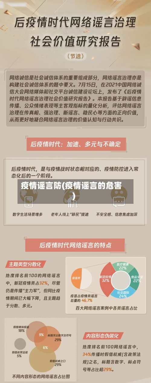 疫情谣言防(疫情谣言的危害)-第3张图片