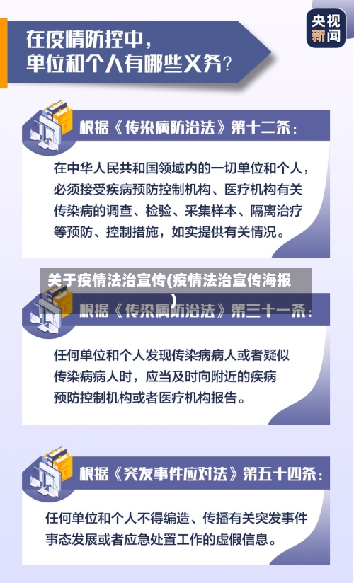 关于疫情法治宣传(疫情法治宣传海报)-第2张图片