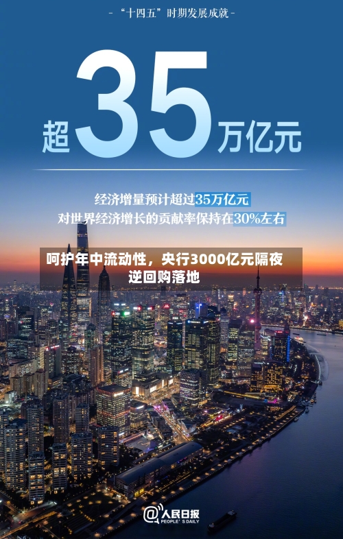 呵护年中流动性，央行3000亿元隔夜逆回购落地-第2张图片