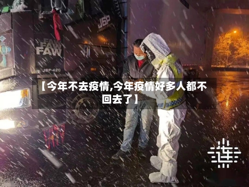 【今年不去疫情,今年疫情好多人都不回去了】-第3张图片