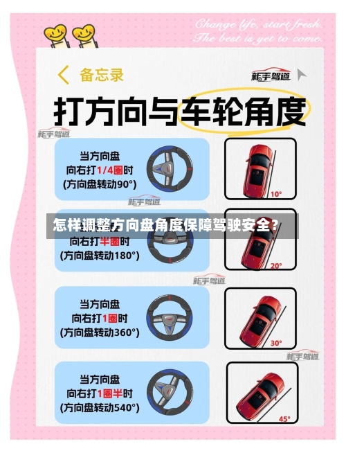 怎样调整方向盘角度保障驾驶安全？