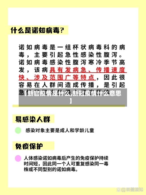 【新官疫情是什么,新冠疫情什么意思】-第2张图片
