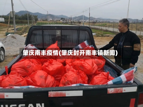 肇庆南丰疫情(肇庆封开南丰镇新闻)
