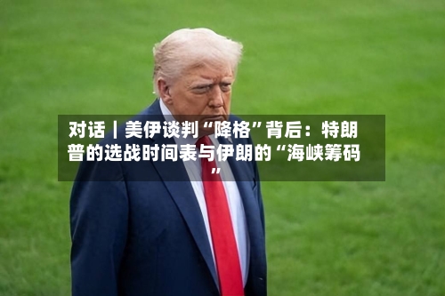 对话｜美伊谈判“降格”背后：特朗普的选战时间表与伊朗的“海峡筹码”-第3张图片