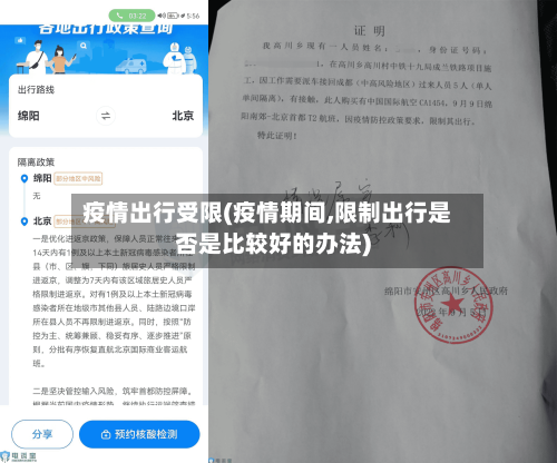 疫情出行受限(疫情期间,限制出行是否是比较好的办法)-第3张图片