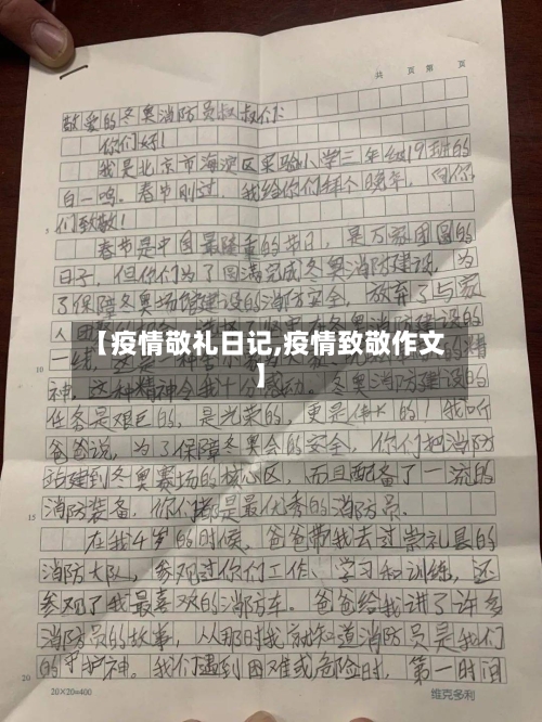 【疫情敬礼日记,疫情致敬作文】
