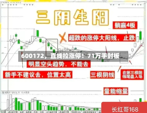 600172	，直线拉涨停！71万手封板-第1张图片