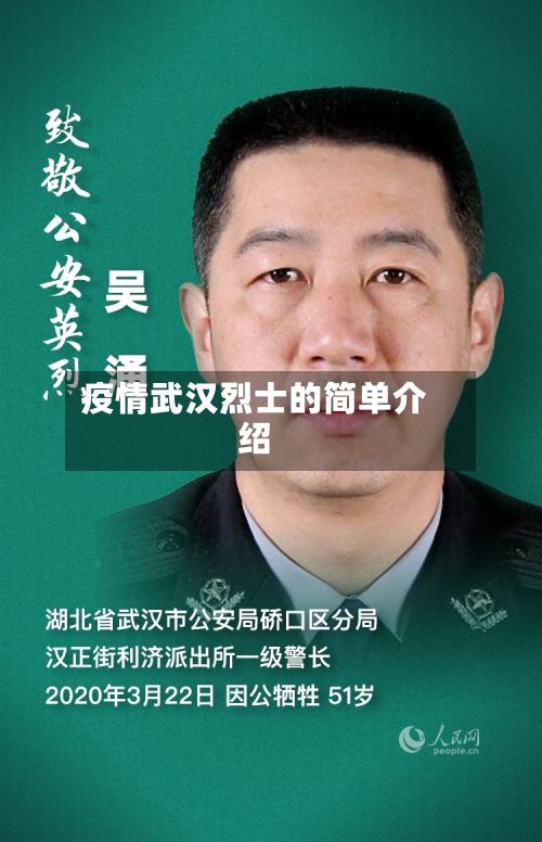 疫情武汉烈士的简单介绍