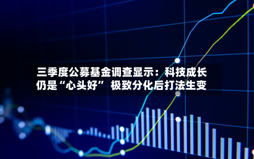 三季度公募基金调查显示：科技成长仍是“心头好”  极致分化后打法生变-第2张图片