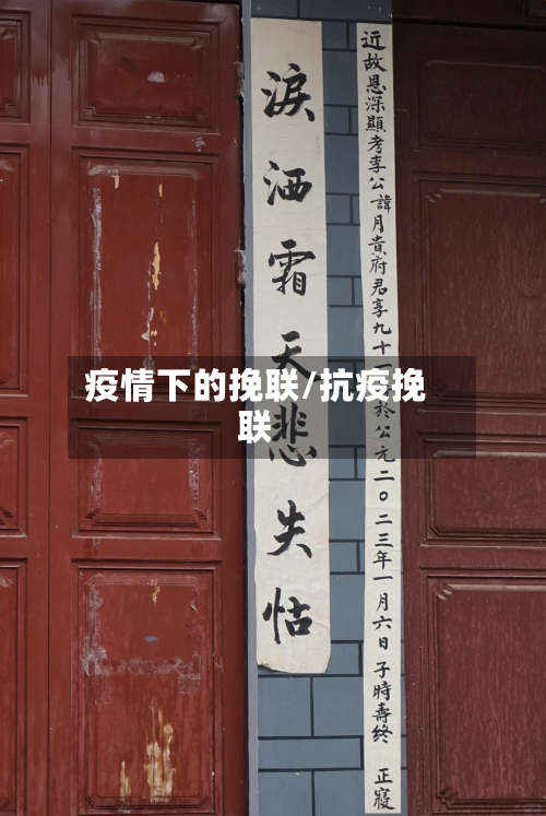 疫情下的挽联/抗疫挽联