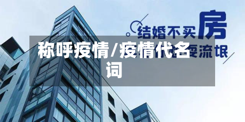 称呼疫情/疫情代名词-第2张图片