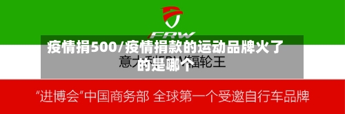 疫情捐500/疫情捐款的运动品牌火了的是哪个-第2张图片