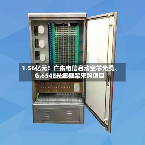 1.56亿元！广东电信启动空芯光缆	、G.654E光缆框架采购项目-第3张图片