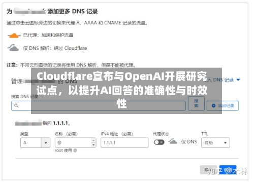 Cloudflare宣布与OpenAI开展研究试点，以提升AI回答的准确性与时效性-第2张图片