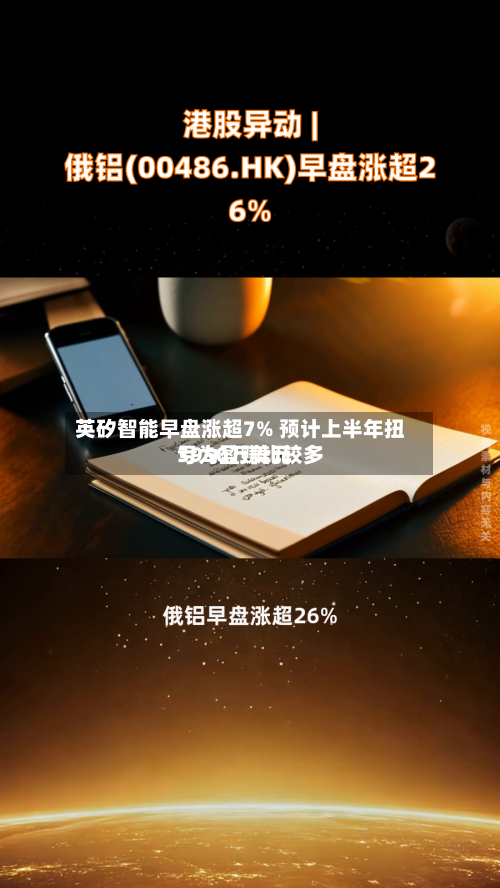 英矽智能早盘涨超7% 预计上半年扭亏为盈赚比较多3950万美元