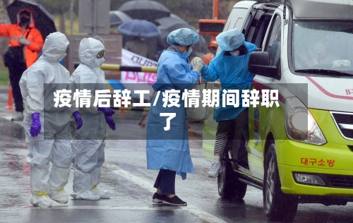 疫情后辞工/疫情期间辞职了