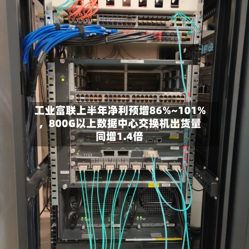 工业富联上半年净利预增86%~101%，800G以上数据中心交换机出货量同增1.4倍