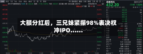大额分红后，三兄妹紧攥98%表决权冲IPO……-第3张图片