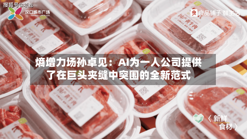 熵增力场孙卓见：AI为一人公司提供了在巨头夹缝中突围的全新范式