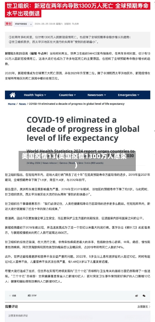 美国疫情13(美国疫情1300万人感染)