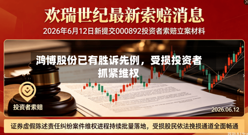 鸿博股份已有胜诉先例，受损投资者抓紧维权-第2张图片