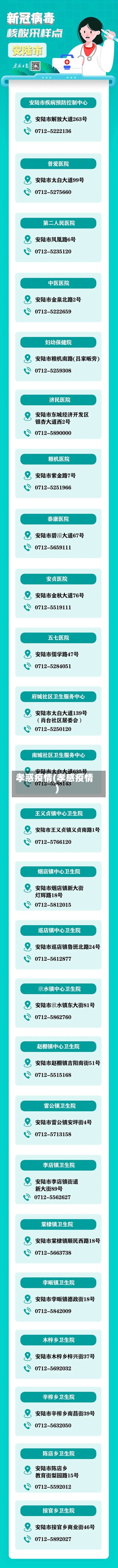 孝惑疫情(孝感疫情)-第1张图片